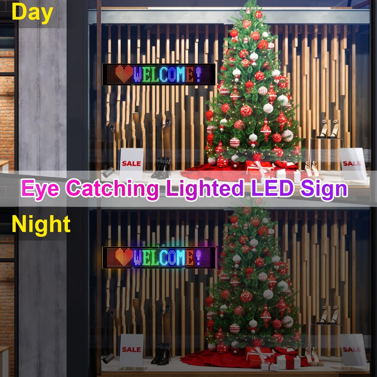 Programmable LED Car Sign Flexible Matrix Panel | App & Remote Control USB Powered Devil Eye Lights for Car Window Decoration