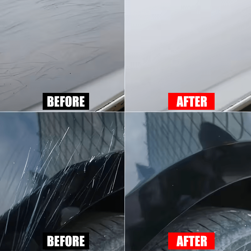 Car Scratch Remover 150g, Deep Scratch Repair Polishing Compound & Rubbing Paste, Paint Restorer Swirl Remover for Cars, Grinding Compound to Restore Luster with Applicator Sponge