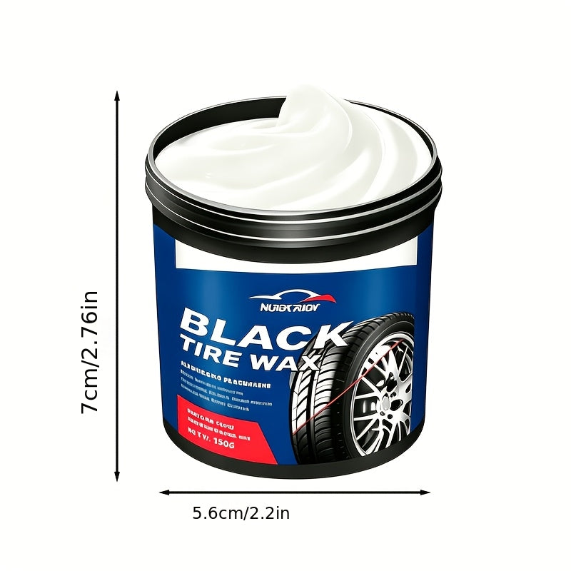 Rubber & Plastic Renewal Paste Multi-Purpose Repair Restorer for Car Tires Wheel Hubs Auto Interior – Anti-Crack Anti-Aging Tire Shine Gel