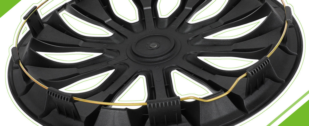Hubcap 16 Inch Snap-On ABS Wheel Cover – OEM Steel Rim Replacement, High-Impact Resistant, Universal Fit Car Tire Exterior Cap with Premium Finish