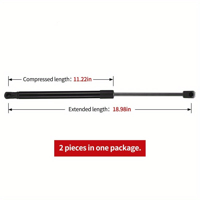 Hood Lift Support Shocks Struts 2-Pack for Dodge Ram 1500 2500 3500 2002-2010, OE Replacement Replaces 55276321AB 55372200AA 4364 SG314036
