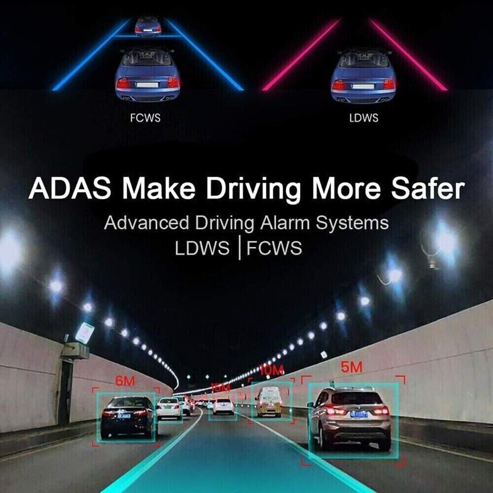 170° Wide Angle WiFi Dash Cam, 1080P HD DVR, G-Sensor, Loop Recording — Optional 32G/64G Card