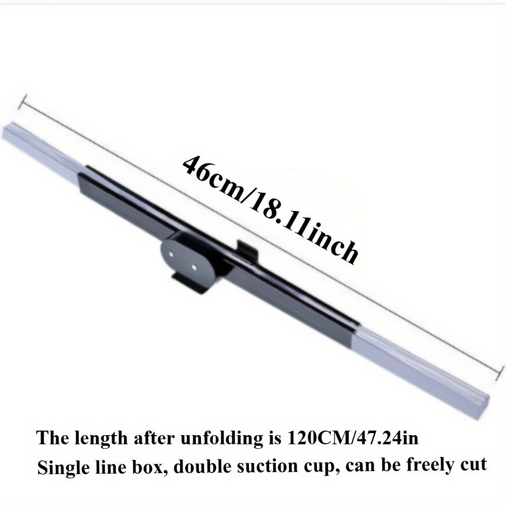 Retractable Car Sun Visor – Auto Windshield Sunshade with UV Protection & Thermal Insulation, Easy Install
