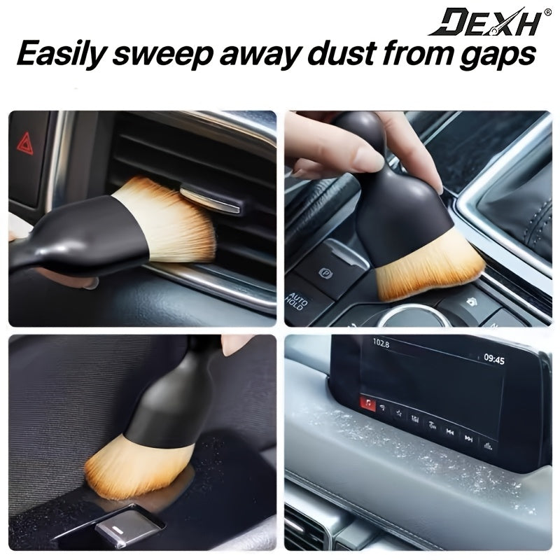 Car Detailing Brush Set 8pcs – Interior, Wheel, Air Vent & Engine Cleaning Brushes Kit