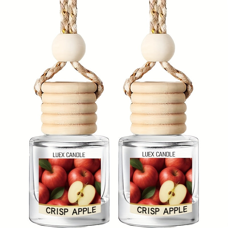 Car Air Freshener Diffuser Set of 2 – Long Lasting Scented Oil Vent Clip for Car, 45+ Day Fragrance, 10 Scents Available
