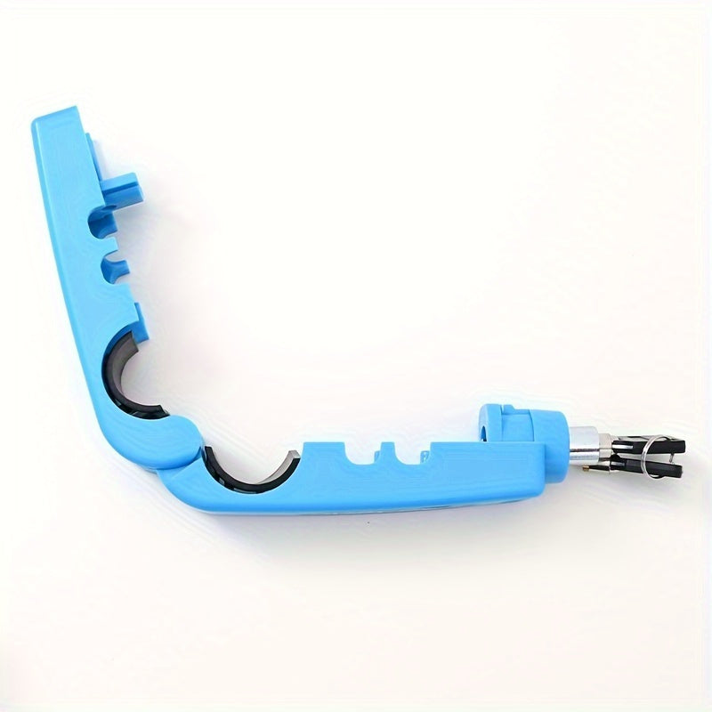 Motorcycle Handlebar Lock Anti-Theft Heavy Duty ABS Portable Security Lock with Reflective Strips for Scooter E-Bike Bicycle Universal Fit
