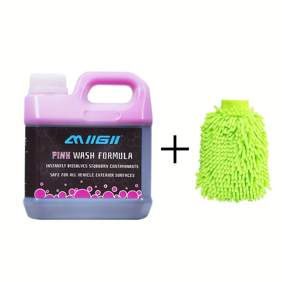 Car Pre-Wash Solution Concentrated Snow Foam Soap – Removes Tree Sap, Bird Droppings & Road Grime, Touchless Formula for Cars, Trucks & RVs, 300ml / 500ml / 1L