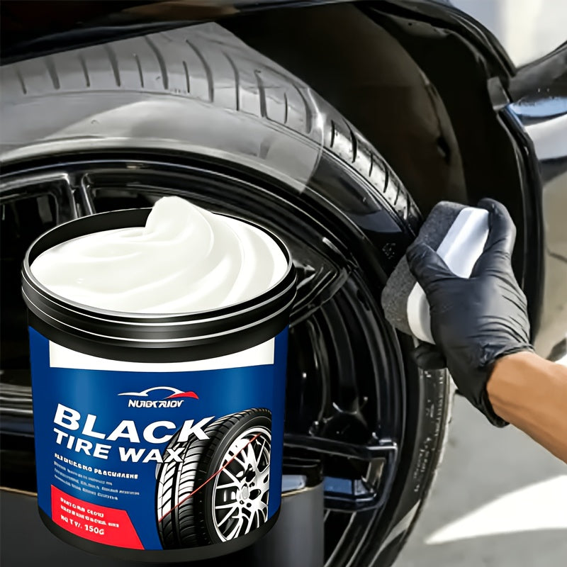 Rubber & Plastic Renewal Paste Multi-Purpose Repair Restorer for Car Tires Wheel Hubs Auto Interior – Anti-Crack Anti-Aging Tire Shine Gel