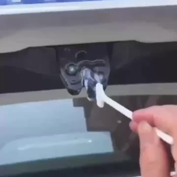Multi-Purpose Grease with Brush 3.38 oz Garage Door Hinge Lubricant for Car Automobile Ship Industrial Metal Parts Bearing Chain