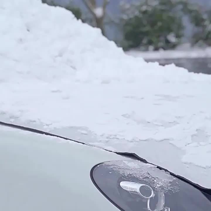 Windshield Snow Cover & Frost Guard – Universal Fit, Thickened All-Season Sun Shade & Ice Protector for Car Truck SUV, Front Window Cover