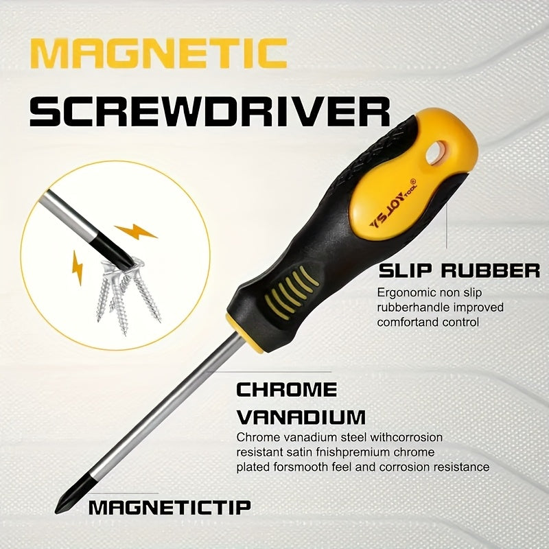Precision Screwdriver Set 43/83/88Pcs, Chrome Vanadium Steel Magnetic Bits, Slotted Phillips Hex Torx, Professional Repair Kit with Storage Case for Electronics Watch Phone