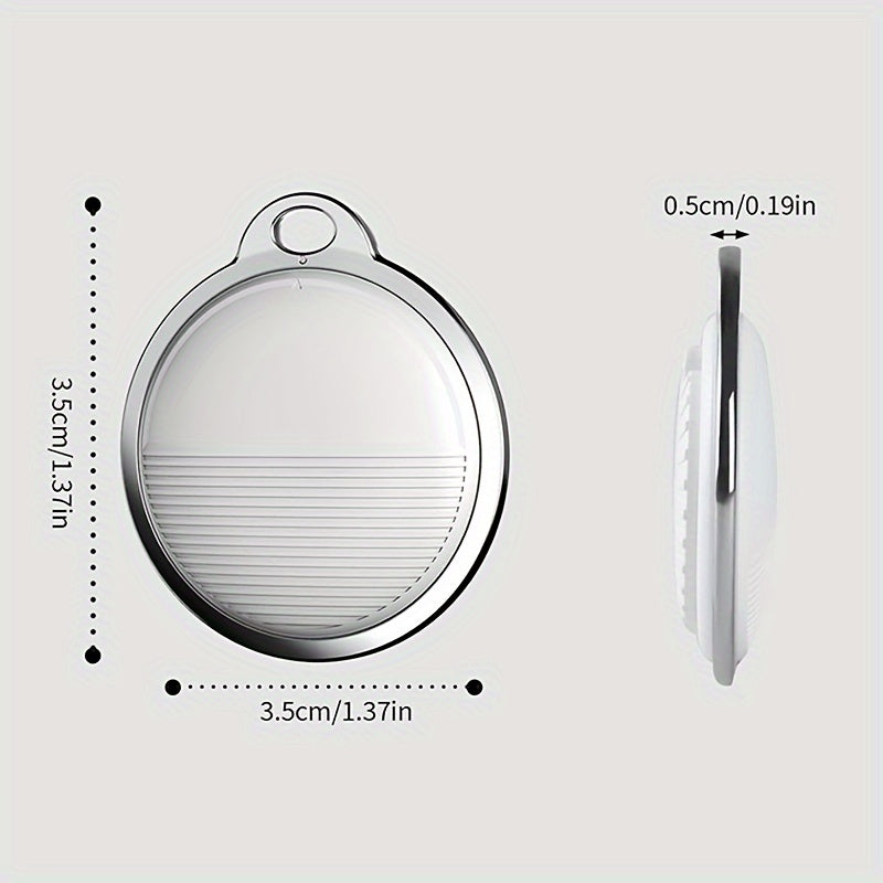 GPS Smart Item Tracker - Anti-Lost Locator Compatible with Apple Find My, CR2032 Battery, 10-Month Standby, for Car Keys Bag Luggage Pet, 1pc or 4pcs