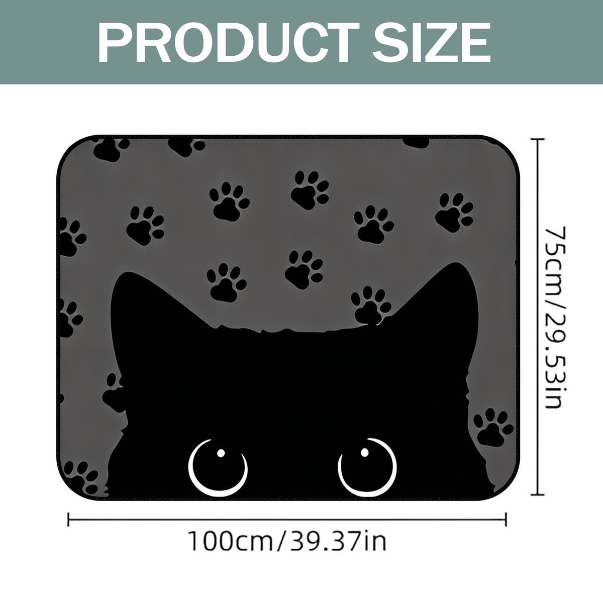 Car Trunk Mat Cargo Liner – Waterproof Non-Slip Durable Floor Mat with Distinctive Patterns, Protects Against Dirt Spills & Scratches, Universal Fit