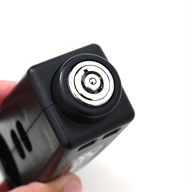 Motorcycle Handlebar Lock Anti-Theft Heavy Duty ABS Portable Security Lock with Reflective Strips for Scooter E-Bike Bicycle Universal Fit