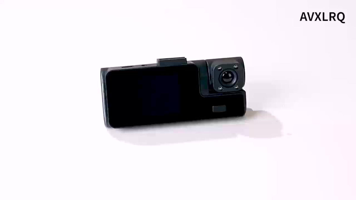 Dash Cam 1080P Dual & Triple Lens – IR Night Vision, 170° Wide Angle, G-Sensor, Loop Recording, 24H Parking Mode, 2" IPS Screen, WiFi Optional