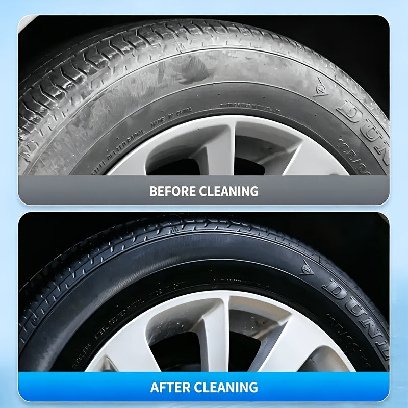 Rubber & Plastic Renewal Paste Multi-Purpose Repair Restorer for Car Tires Wheel Hubs Auto Interior – Anti-Crack Anti-Aging Tire Shine Gel