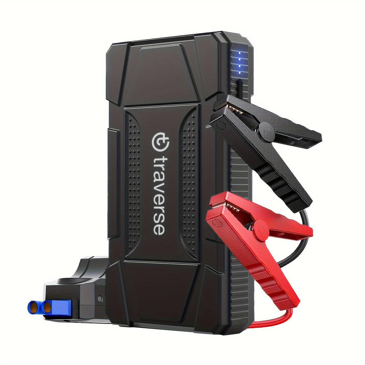 Car Jump Starter 1000A Peak – 6400mAh Portable Battery Booster for Gas & Diesel Cars, USB Charging Ports, LED Flashlight, 12V Jump Box