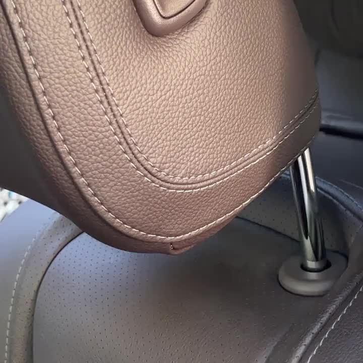 Car Backseat Organizer with Foldable Tray Table – PU Leather Kick Mat, Tablet Holder & Multi-Pocket Rear Seat Storage | Universal Fit SUV Truck