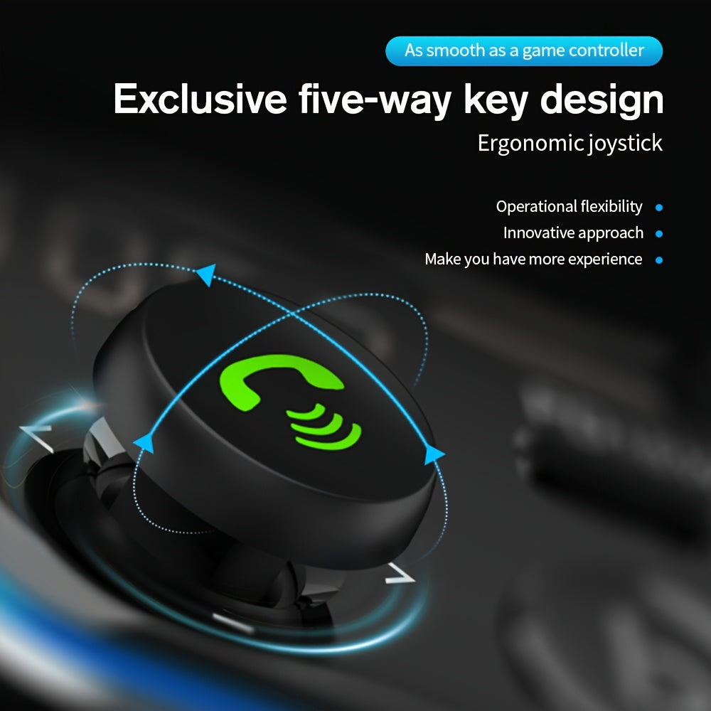 Bluetooth FM Transmitter for Car – Bluetooth 5.3, USB PD 20W Fast Charge, Dual Mic CVC Noise Reduction, Hi-Fi Stereo, 7-Color LED, MP3 Player & Hands-Free Calling
