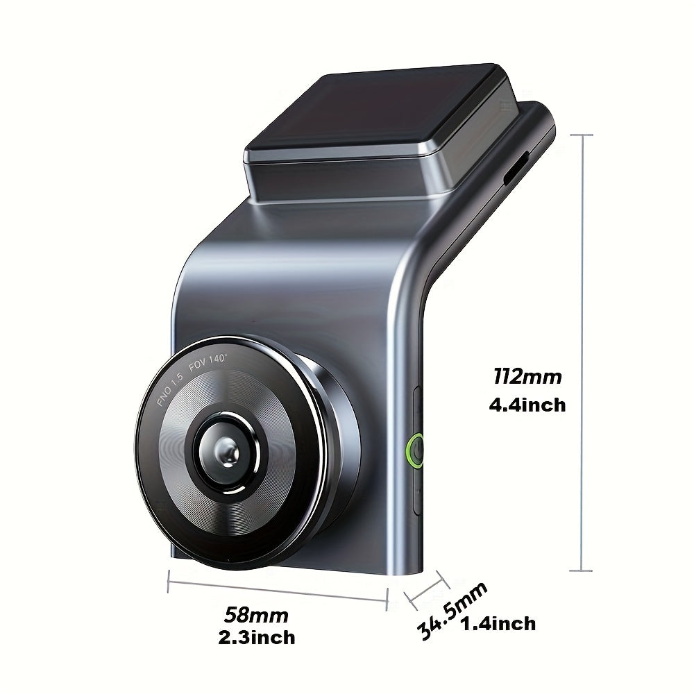 Dash Cam 3K WiFi GPS – 140° Wide Angle, Night Vision, WDR, Parking Mode, Motion Detection & Loop Recording | Botslab G300H Pro