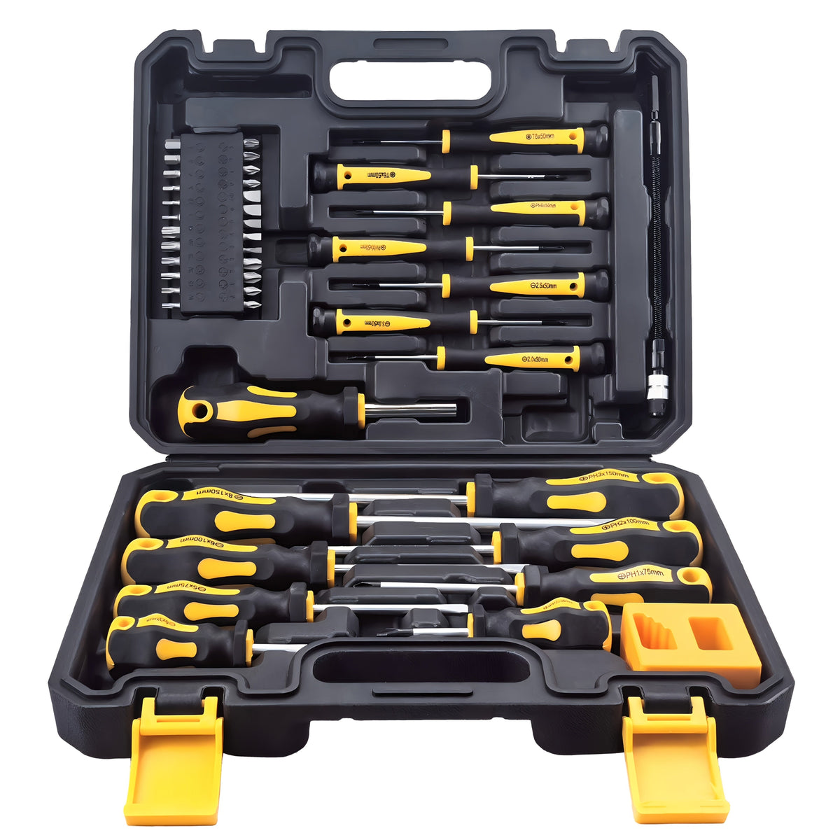 Precision Screwdriver Set 43/83/88Pcs, Chrome Vanadium Steel Magnetic Bits, Slotted Phillips Hex Torx, Professional Repair Kit with Storage Case for Electronics Watch Phone