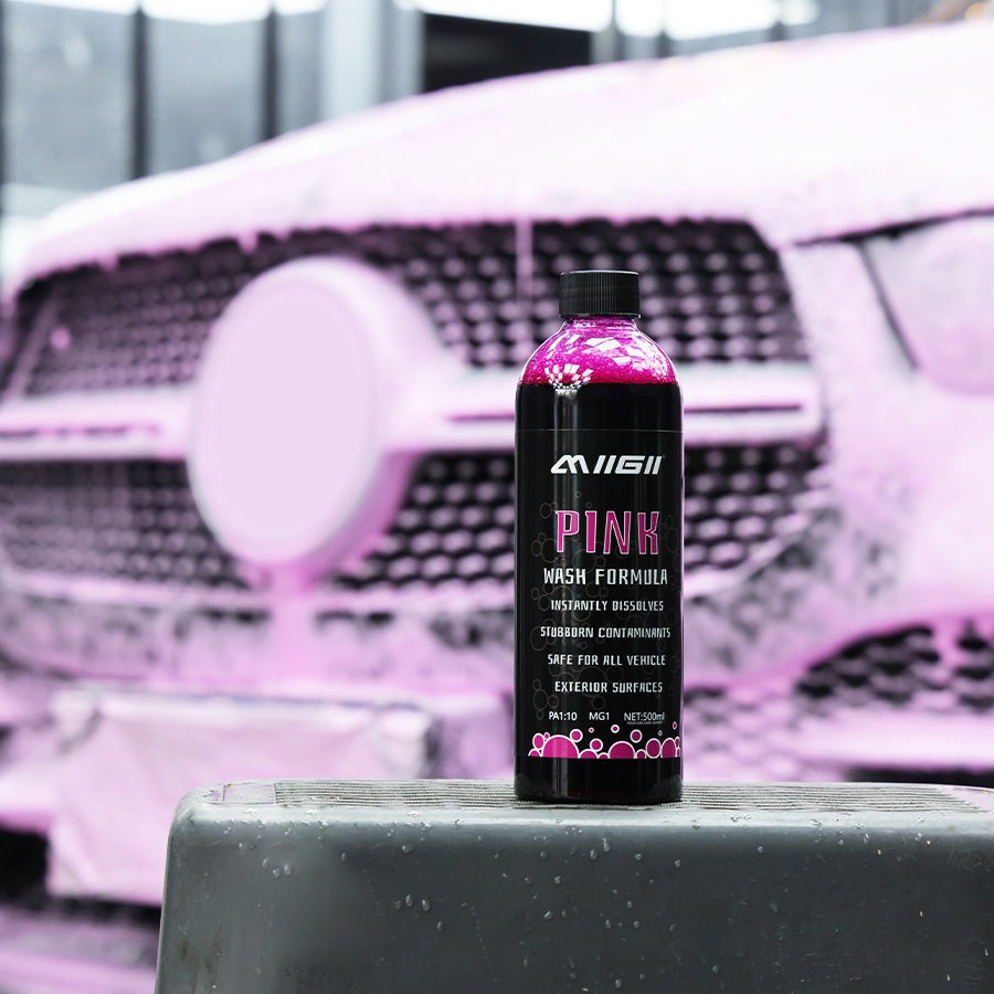 Car Pre-Wash Solution Concentrated Snow Foam Soap – Removes Tree Sap, Bird Droppings & Road Grime, Touchless Formula for Cars, Trucks & RVs, 300ml / 500ml / 1L