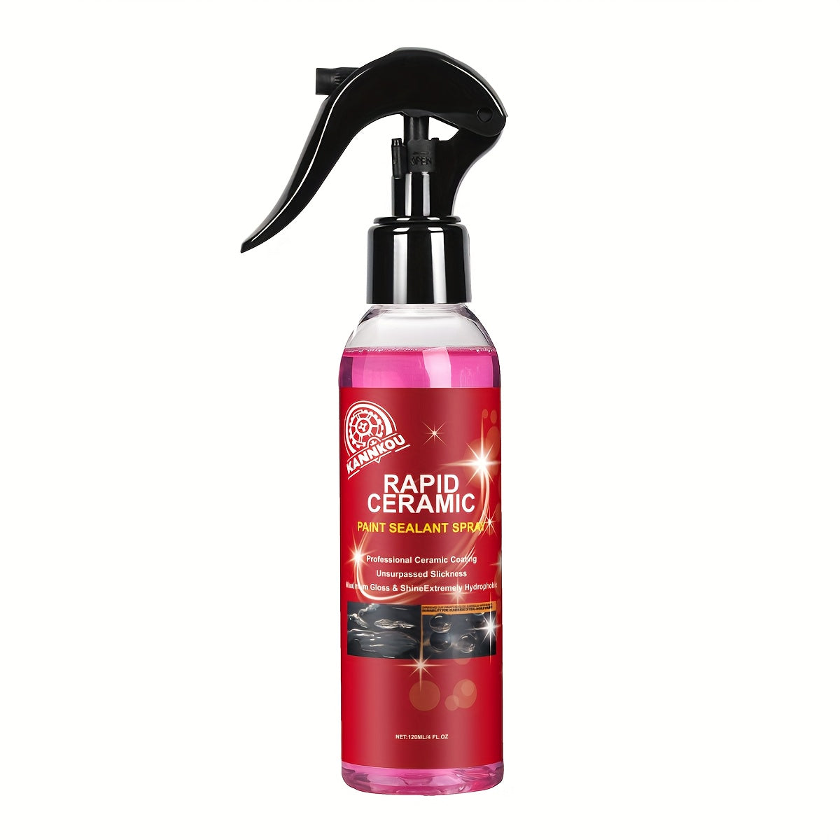 Ceramic Spray Coating 120ml – Hydrophobic UV Protection & Extreme Water Beading for Cars, Trucks, Motorcycles & RVs