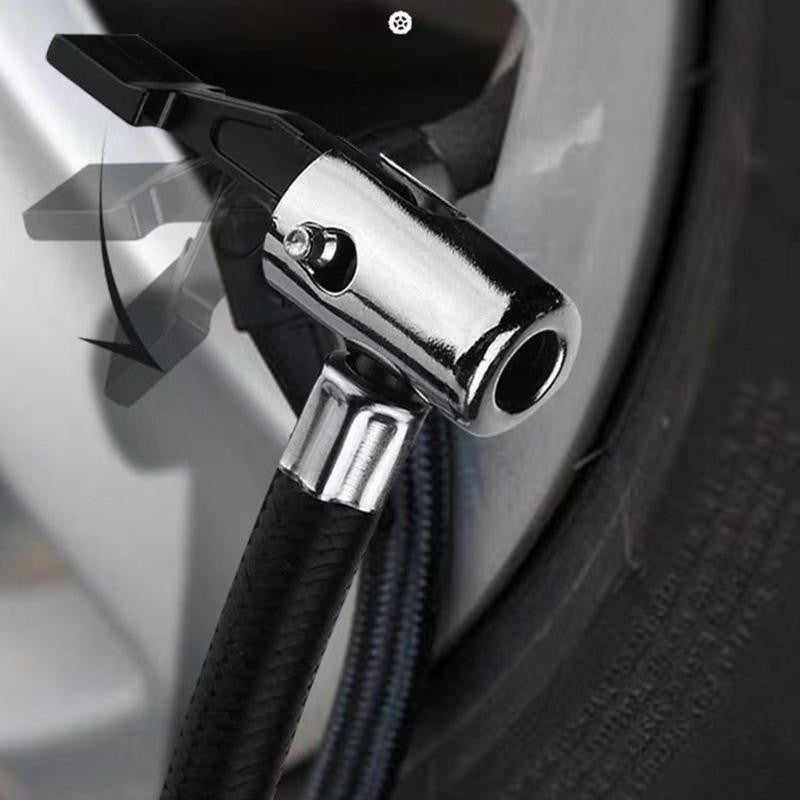 Portable Car Air Compressor 150 PSI – 12V Tire Inflator Pump with Pressure Gauge, Multifunctional Auto Inflator for Sedan SUV Bike Ball