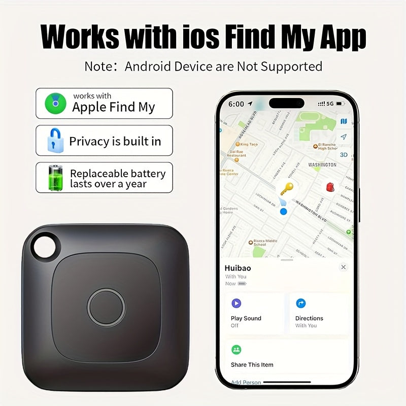 GPS Tracker Real-Time Anti-Lost Smart Locator for Pets Kids Elderly Luggage Car Android Compatible No Installation Required 1pc or 4pcs Pack
