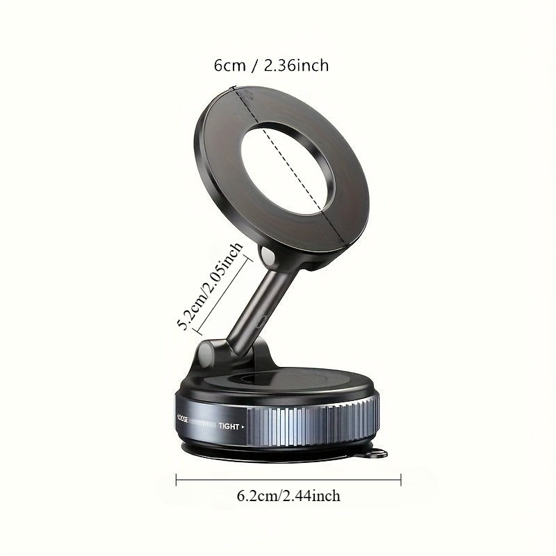 360° Magnetic Phone Holder 4-Pack – Foldable, Extendable Wall Mount for Car, Bathroom, Gym & Mirror | Fits iPhone 16/15/12
