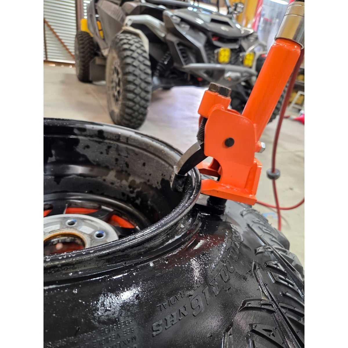 Manual Tire Changer Bead Breaker Tool – 8-16 Inch Portable Tire Removal Machine for Home Garage & Auto Repair Shop