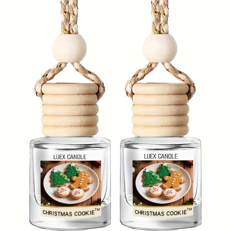 Car Air Freshener Diffuser Set of 2 – Long Lasting Scented Oil Vent Clip for Car, 45+ Day Fragrance, 10 Scents Available