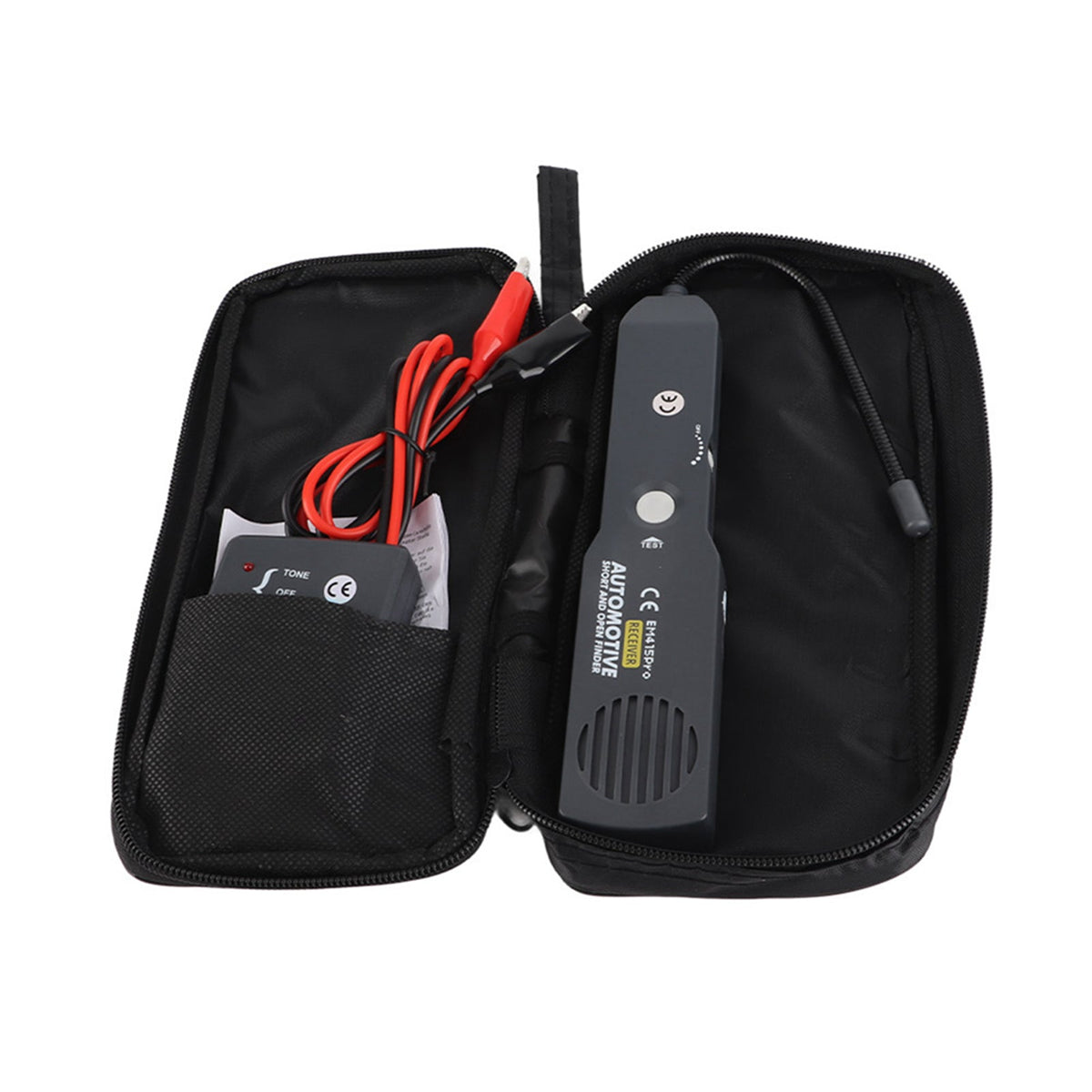 EM415PRO Automotive Short & Open Circuit Finder – 6-42V Wire Tracer, Contactless Cable Detector with 7" Flex Probe for Car Electrical Diagnostics