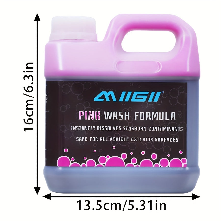 Car Pre-Wash Solution Concentrated Snow Foam Soap – Removes Tree Sap, Bird Droppings & Road Grime, Touchless Formula for Cars, Trucks & RVs, 300ml / 500ml / 1L