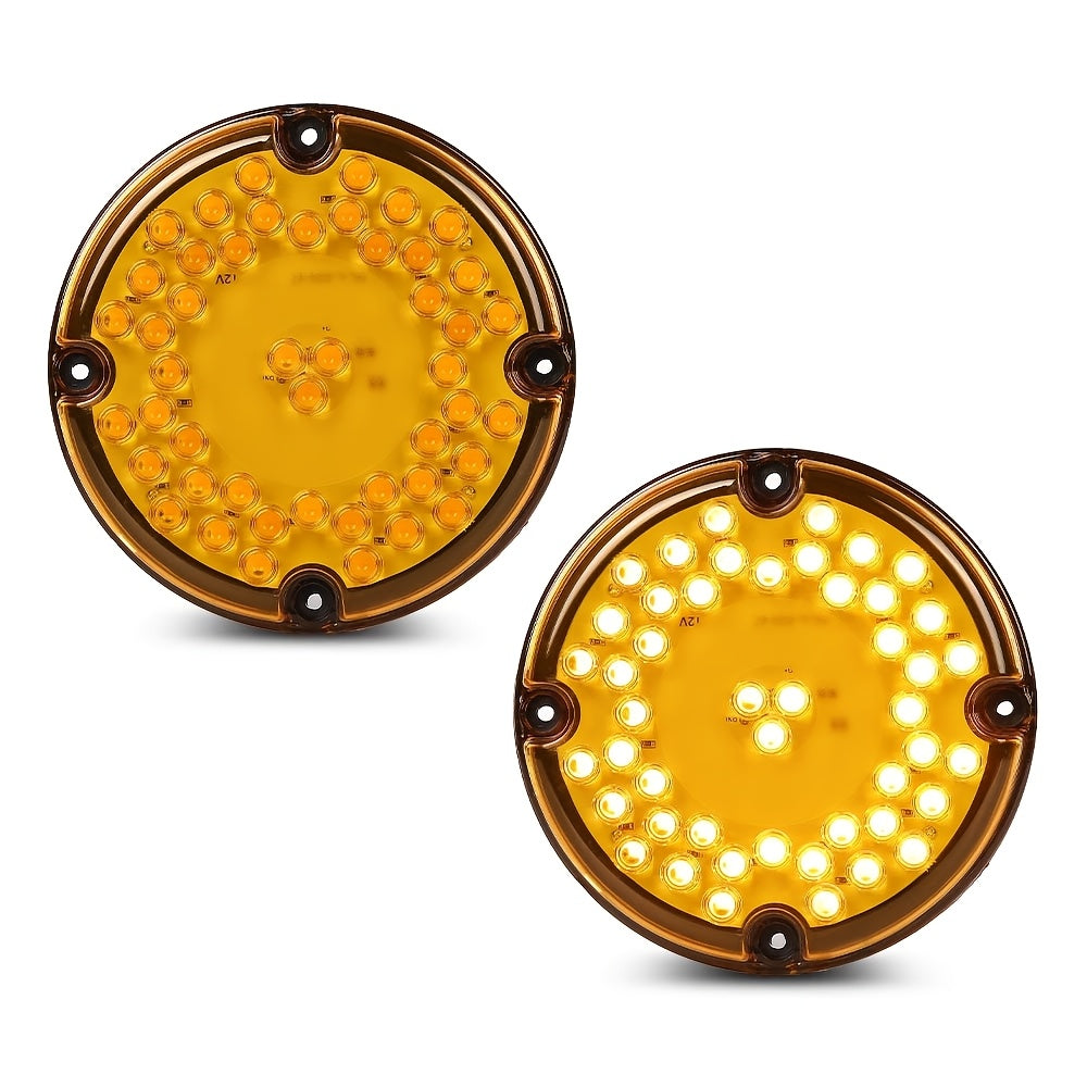 LED Magnetic Trailer Towing Light Kit – 2/5 LED Wire Lights for Trucks, RVs, Trailers, Semi Trucks 12V-24V