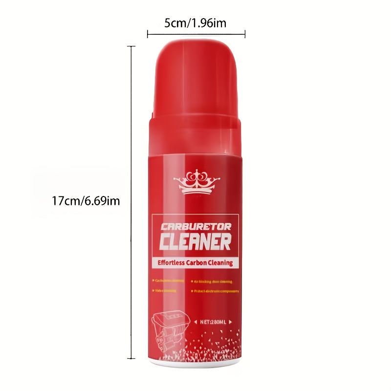 Engine Degreaser Cleaner 280ml, Heavy-Duty Engine Exterior Cleaner for Oil Grease & Grime Removal, Low-Odor Automotive Degreasing Solution for Engine Bay Fuel Systems & Exhaust Maintenance