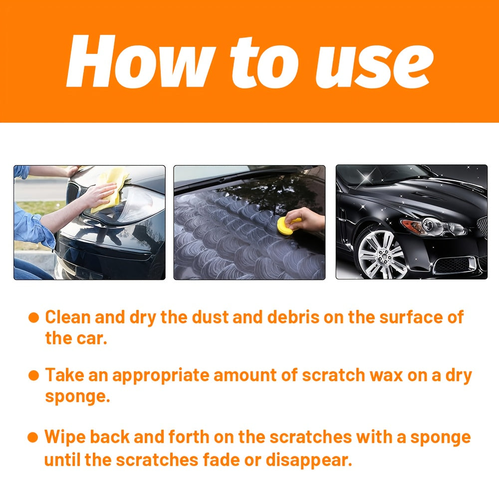 Car Scratch & Swirl Remover Polish 10.14oz – Pro-Grade Paint Cleaner for Hand or Machine Application, Restores Shine & Gloss (1, 2 or 3 Bottles)