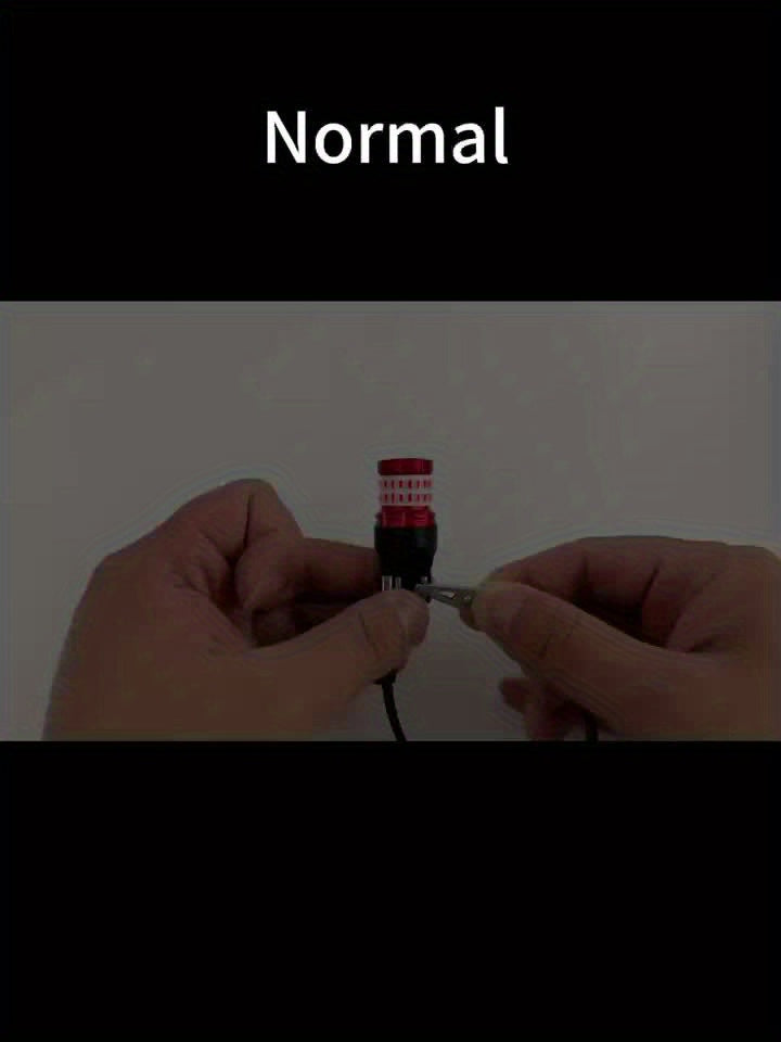 LED Brake Light Bulbs 2pcs 3-Flash Warning, Red Stop Tail Parking Light, Fits 3157 3156 1156 1157 7443 7506, No Error Canbus Compatible
