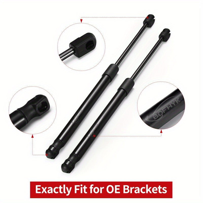 Hood Lift Support Shocks Struts 2-Pack for Dodge Ram 1500 2500 3500 2002-2010, OE Replacement Replaces 55276321AB 55372200AA 4364 SG314036