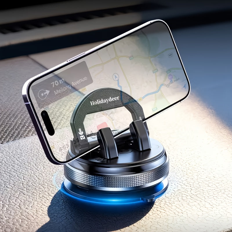 360° Rotating Car Dashboard Phone Mount – Durable Non-Slip Holder for GPS Navigation & In-Car Entertainment | Universal Fit