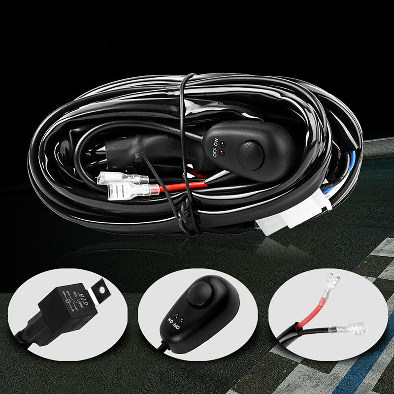 20 Inch LED Light Bar 180W Single Row – Ultra Slim Off-Road Work Lamp 12V/24V for ATV SUV Tractor Boat, 6000K White