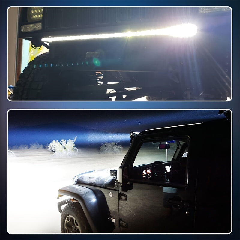 LED Work Light Bar 10-42 Inch - Off Road Driving Light for Pickup Truck ATV UTV SUV Boat, Flood Spot Combo Beam, 12V 24V Compatible