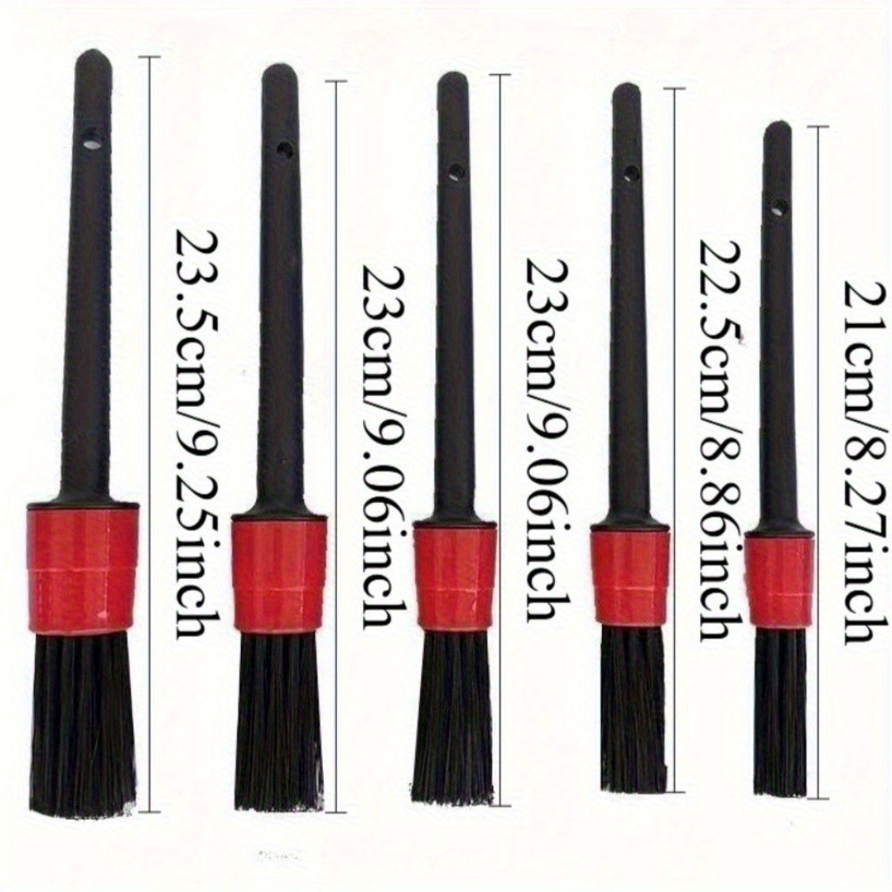 Car Detailing Brush Set – 18 or 35 Piece | Interior, Exterior & Wheel Cleaning Kit with Windshield Tool | Professional Car Care Brushes
