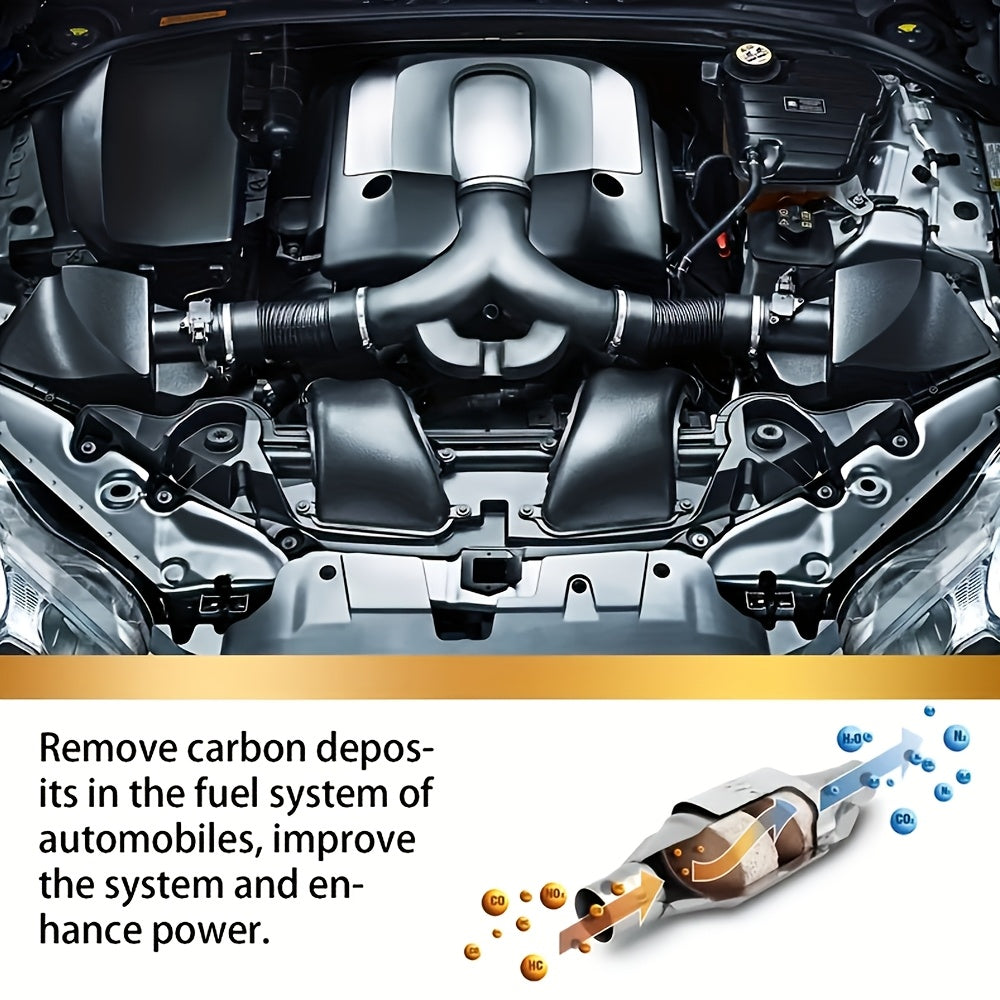 Engine & Catalytic Converter Cleaner 5-Pack – Deep Cleaning Fuel System Boost, Multipurpose Vehicle Engine Treatment for Performance Restoration