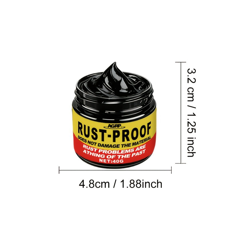 Automotive Metal Polish & Rust Preventive Conversion Coating – Long-Lasting Protective Layer for Car Metal Parts, Chrome, Steel & All Metals, 40g Kit