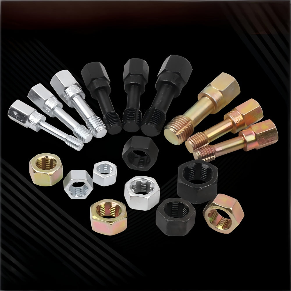 48-Piece Thread Chaser & Rethreading Repair Kit – SAE (UNF/UNC) & Metric Taps, Dies & Files, Color-Coded, with Protective Case