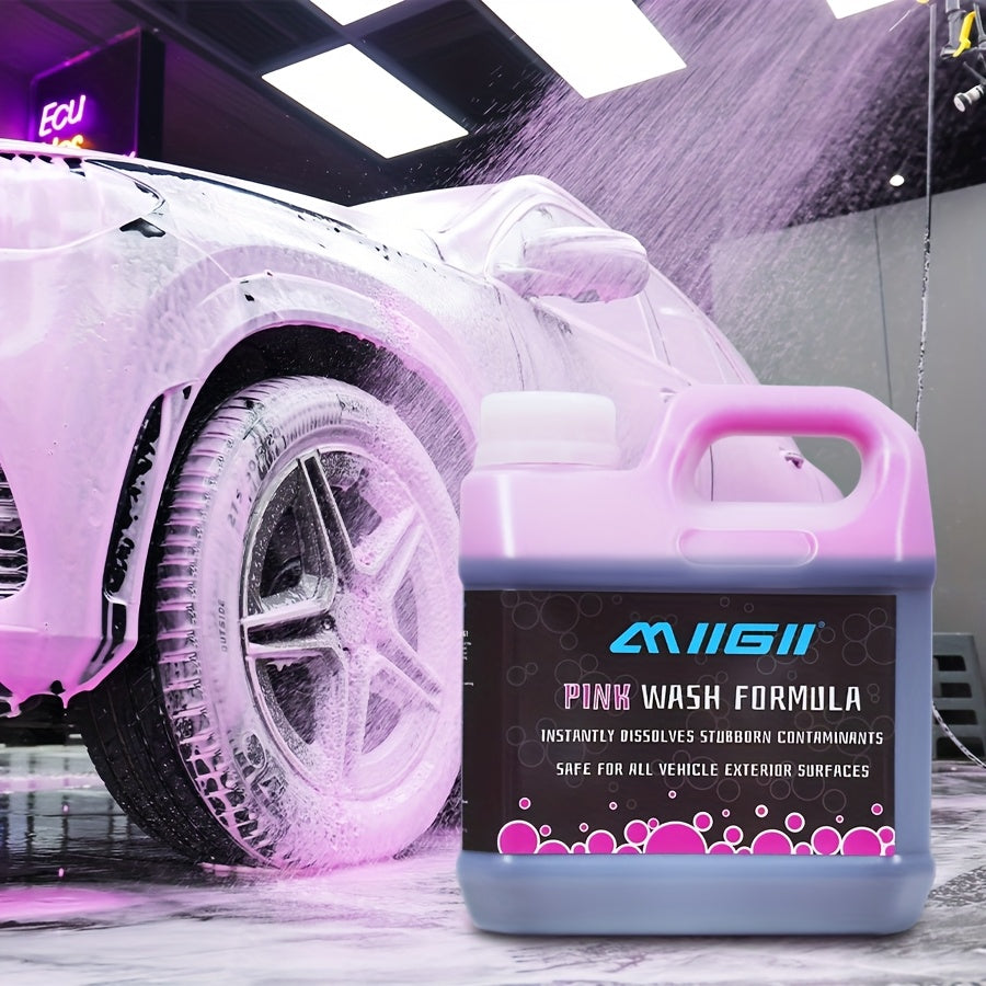 Car Pre-Wash Solution Concentrated Snow Foam Soap – Removes Tree Sap, Bird Droppings & Road Grime, Touchless Formula for Cars, Trucks & RVs, 300ml / 500ml / 1L