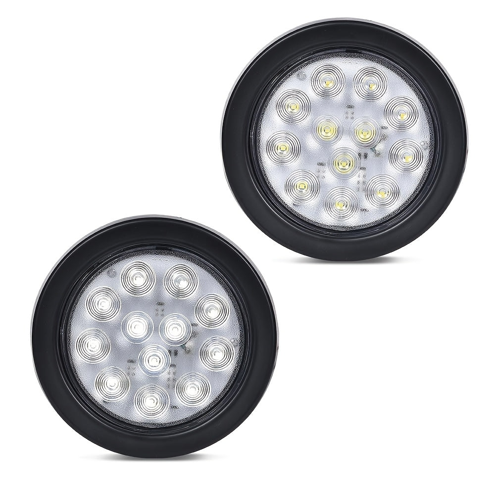 LED Magnetic Trailer Towing Light Kit – 2/5 LED Wire Lights for Trucks, RVs, Trailers, Semi Trucks 12V-24V
