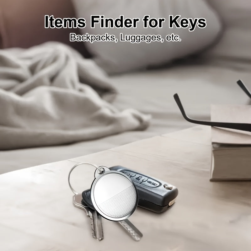 GPS Smart Item Tracker - Anti-Lost Locator Compatible with Apple Find My, CR2032 Battery, 10-Month Standby, for Car Keys Bag Luggage Pet, 1pc or 4pcs