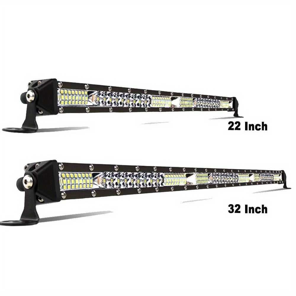 LED Work Light Bar 10-42 Inch - Off Road Driving Light for Pickup Truck ATV UTV SUV Boat, Flood Spot Combo Beam, 12V 24V Compatible